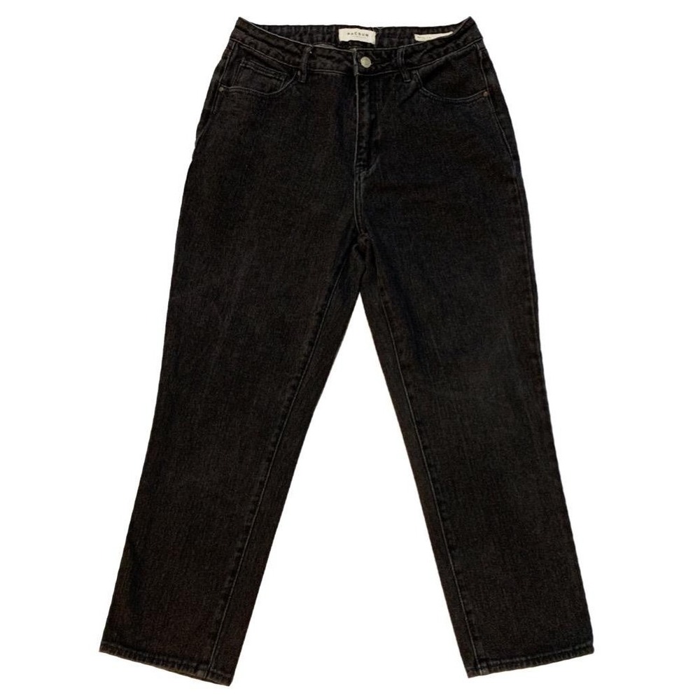 Pacsun Womens Size 29 Mom Jeans High Waist Black Denim Pants